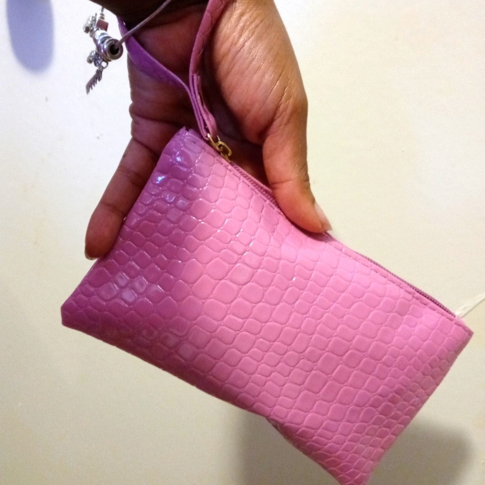 Crocodile Wristlet